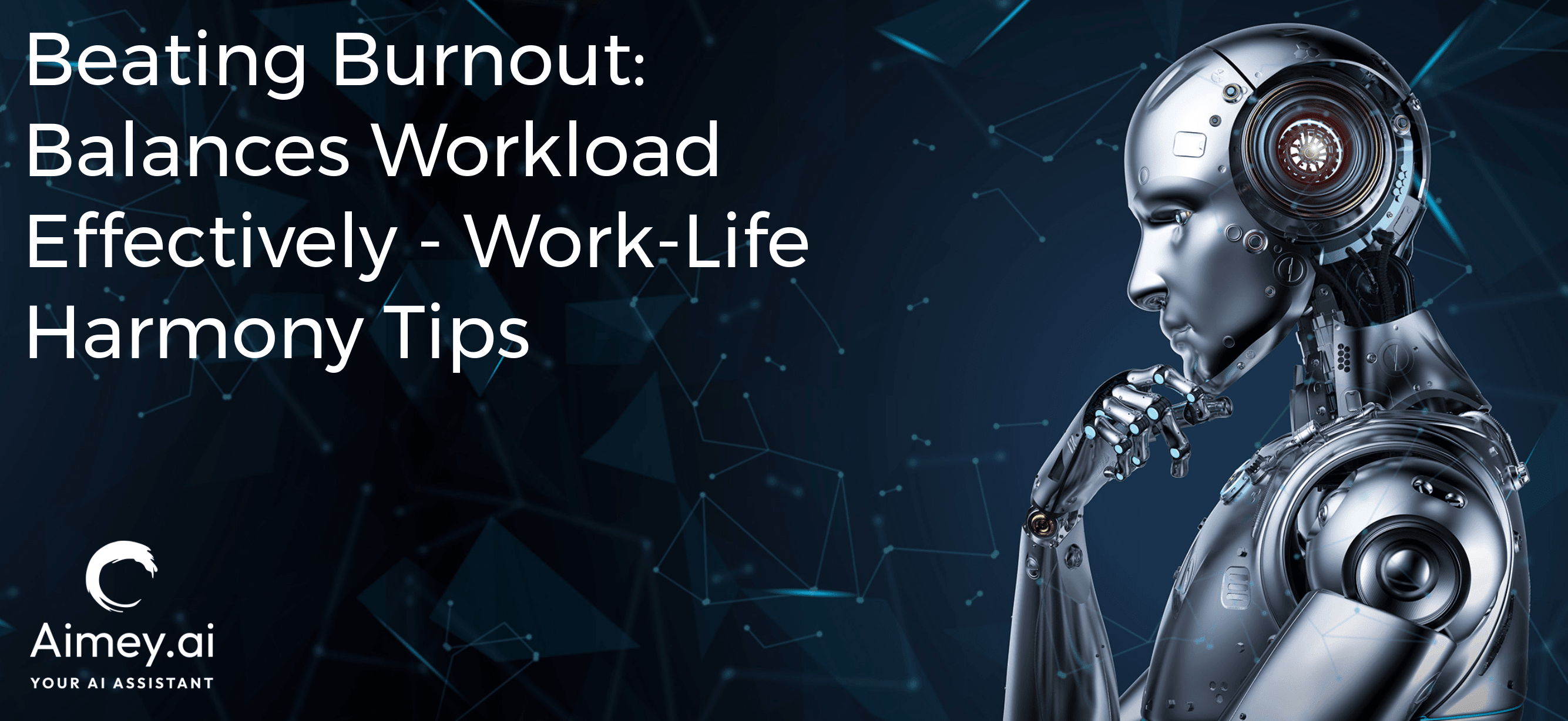 Beating burnout: balances workload effectively